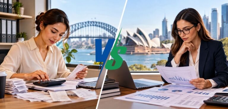 Bookkeeper vs Accountant Sydney